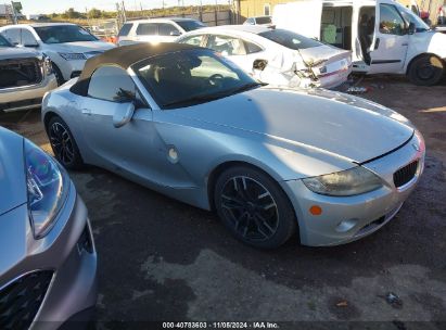 2005 BMW Z4 2.5I Silver  Gasoline 4USBT33545LS55095 photo #1