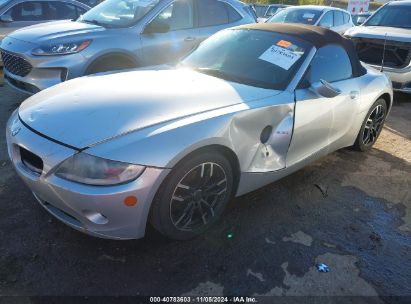 2005 BMW Z4 2.5I Silver  Gasoline 4USBT33545LS55095 photo #3