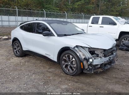 2021 FORD MUSTANG MACH-E PREMIUM Gray  Electric 3FMTK3SU6MMA23970 photo #1