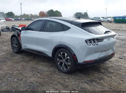 2021 FORD MUSTANG MACH-E PREMIUM Gray  Electric 3FMTK3SU6MMA23970 photo #4