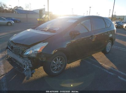 2014 TOYOTA PRIUS V TWO Black  Hybrid JTDZN3EU2EJ003666 photo #3