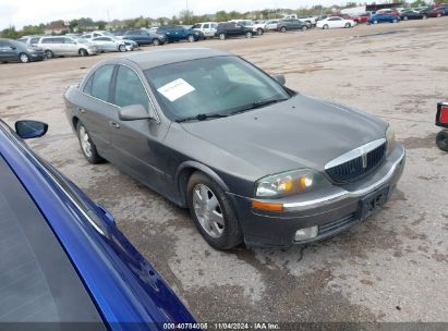 2002 LINCOLN LS V6 AUTO/V6 MANUAL Gray  Gasoline 1LNHM86S82Y703084 photo #1