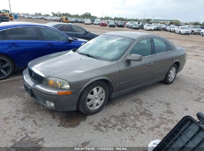 2002 LINCOLN LS V6 AUTO/V6 MANUAL Gray  Gasoline 1LNHM86S82Y703084 photo #3