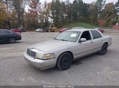 2007 MERCURY GRAND MARQUIS GS Gray  Flexible Fuel 2MEFM74V47X611611 photo #3