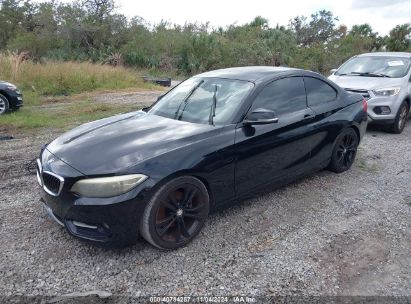 2014 BMW 228I Black  Gasoline WBA1F5C50EVV99352 photo #3