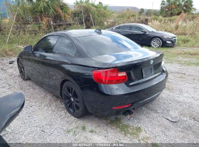 2014 BMW 228I Black  Gasoline WBA1F5C50EVV99352 photo #4