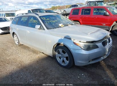 2006 BMW 530XIT Silver  Gasoline WBANN73516CN01300 photo #1