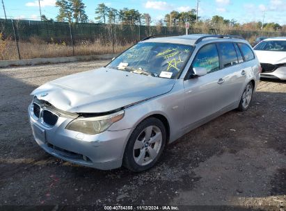 2006 BMW 530XIT Silver  Gasoline WBANN73516CN01300 photo #3