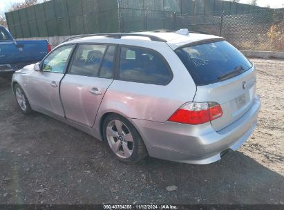 2006 BMW 530XIT Silver  Gasoline WBANN73516CN01300 photo #4