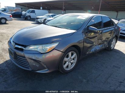 2017 TOYOTA CAMRY LE Gray  Gasoline 4T1BF1FK4HU317253 photo #3