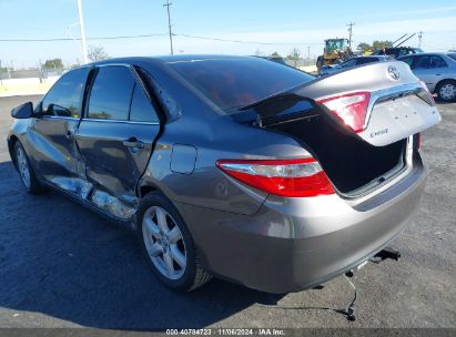 2017 TOYOTA CAMRY LE Gray  Gasoline 4T1BF1FK4HU317253 photo #4