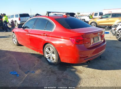 2017 BMW 330I Red  Gasoline WBA8B9C33HK886089 photo #4