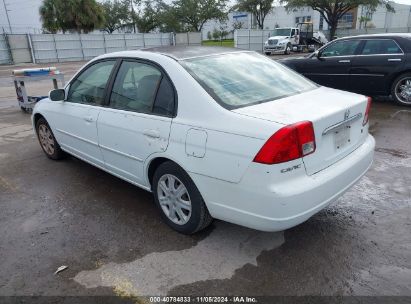 2003 HONDA CIVIC EX White  Gasoline 2HGES26743H521224 photo #4