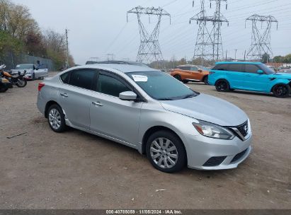 2017 NISSAN SENTRA S Gray  Gasoline 3N1AB7AP8HY408818 photo #1