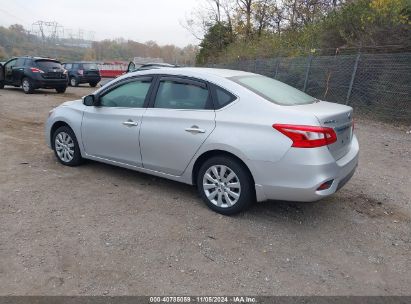 2017 NISSAN SENTRA S Gray  Gasoline 3N1AB7AP8HY408818 photo #4