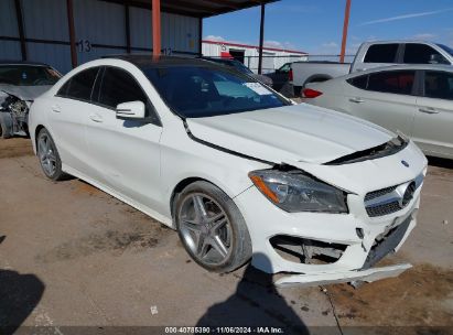 2014 MERCEDES-BENZ CLA 250 White  Gasoline WDDSJ4EB7EN139338 photo #1