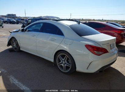 2014 MERCEDES-BENZ CLA 250 White  Gasoline WDDSJ4EB7EN139338 photo #4