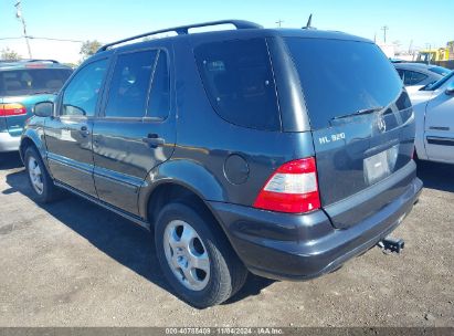 2002 MERCEDES-BENZ ML 320 Blue  Gasoline 4JGAB54E92A330794 photo #4