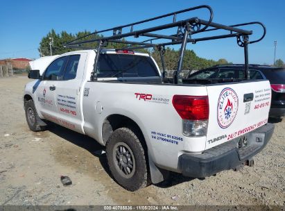 2013 TOYOTA TUNDRA DOUBLE CAB SR5 White  Gasoline 5TFUY5F16DX310870 photo #4