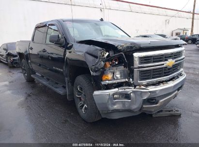 2014 CHEVROLET SILVERADO 1500 1LT/2LT Black  Gasoline 3GCUKREC1EG157817 photo #1