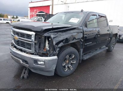 2014 CHEVROLET SILVERADO 1500 1LT/2LT Black  Gasoline 3GCUKREC1EG157817 photo #3