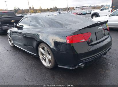 2013 AUDI S5 3.0T PREMIUM PLUS Black  Gasoline WAUGGAFR7DA034004 photo #4