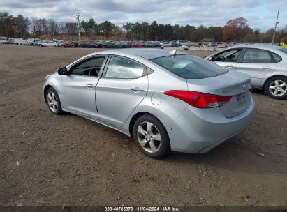 2012 HYUNDAI ELANTRA GLS Silver  Gasoline 5NPDH4AE3CH100001 photo #4