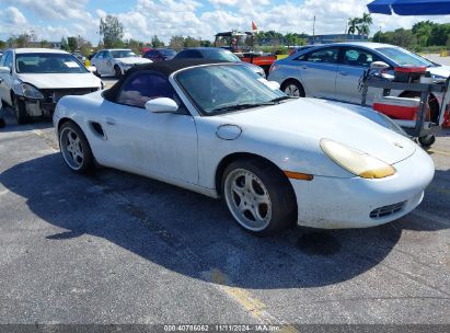 1999 PORSCHE BOXSTER White  Gasoline WP0CA2988XU628986 photo #1