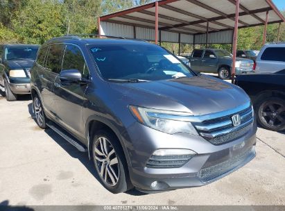 2016 HONDA PILOT TOURING Gray  Gasoline 5FNYF6H98GB101600 photo #1