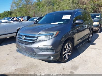 2016 HONDA PILOT TOURING Gray  Gasoline 5FNYF6H98GB101600 photo #3