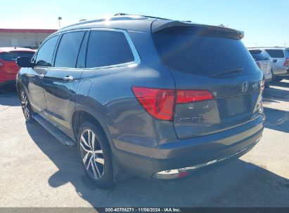 2016 HONDA PILOT TOURING Gray  Gasoline 5FNYF6H98GB101600 photo #4