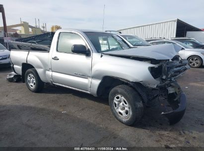 2010 TOYOTA TACOMA Silver  Gasoline 5TENX4CN3AZ713976 photo #1