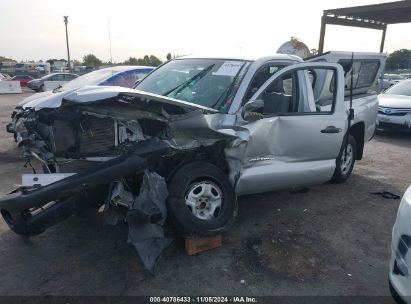 2010 TOYOTA TACOMA Silver  Gasoline 5TENX4CN3AZ713976 photo #3