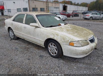 2002 MAZDA 626 LX White  Gasoline 1YVGF22C125260309 photo #1