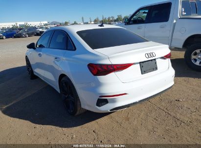 2022 AUDI A3 PREMIUM PLUS 40 TFSI FRONT-WHEEL DRIVE S TRONIC White  Gasoline WAUBUDGY9NA021461 photo #4