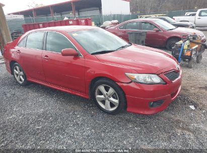 2011 TOYOTA CAMRY SE Red  Gasoline 4T1BF3EK4BU625561 photo #1