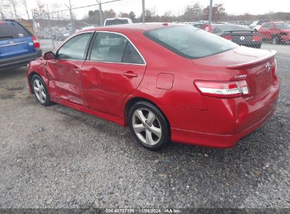 2011 TOYOTA CAMRY SE Red  Gasoline 4T1BF3EK4BU625561 photo #4