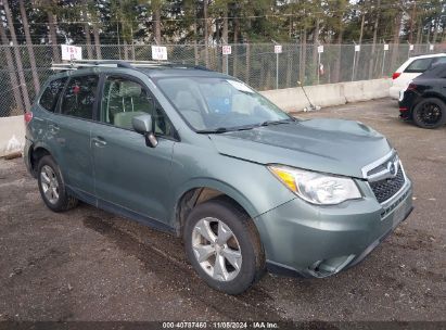 2016 SUBARU FORESTER 2.5I PREMIUM Green  Gasoline JF2SJADC5GH522071 photo #1