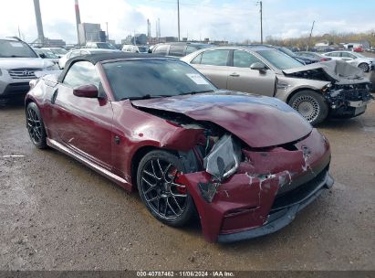 2007 NISSAN 350Z TOURING Maroon  Gasoline JN1BZ36AX7M651206 photo #1