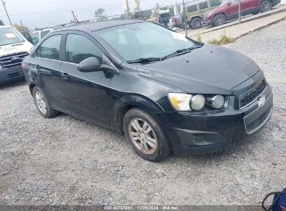 2012 CHEVROLET SONIC 2LT Black  Gasoline 1G1JC5SH0C4177391 photo #1