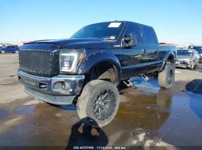 2015 FORD F-350 LARIAT Black  Diesel 1FT8W3BT5FEB47274 photo #3