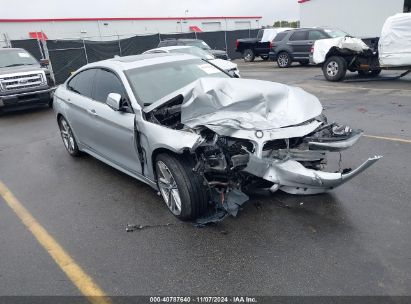 2019 BMW 430I GRAN COUPE Silver  Gasoline WBA4J1C58KBM16782 photo #1