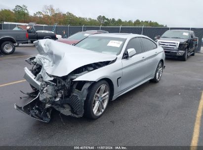 2019 BMW 430I GRAN COUPE Silver  Gasoline WBA4J1C58KBM16782 photo #3