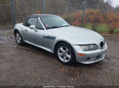 2001 BMW Z3 2.5I Silver  Gasoline WBACN33461LK48099 photo #1