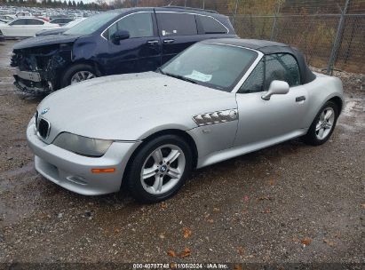 2001 BMW Z3 2.5I Silver  Gasoline WBACN33461LK48099 photo #3