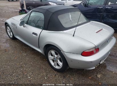 2001 BMW Z3 2.5I Silver  Gasoline WBACN33461LK48099 photo #4