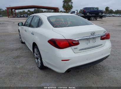 2018 INFINITI Q70 3.7X LUXE White  Gasoline JN1BY1AR3JM220010 photo #4