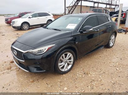 2018 INFINITI QX30 LUXURY Dark Blue  Gasoline SJKCH5CP1JA047297 photo #3