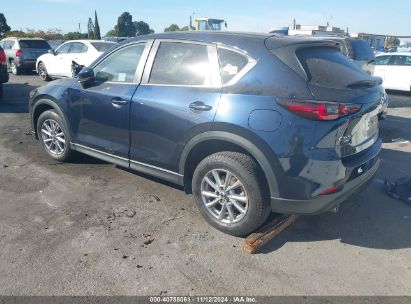 2022 MAZDA CX-5 2.5 S PREFERRED Blue  Gasoline JM3KFBCM4N1576524 photo #4