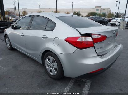 2016 KIA FORTE LX Silver  Gasoline KNAFX4A63G5497426 photo #4